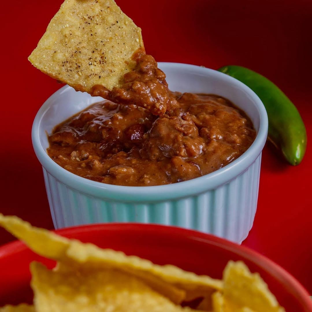 Chilli com Carne e Frijoles