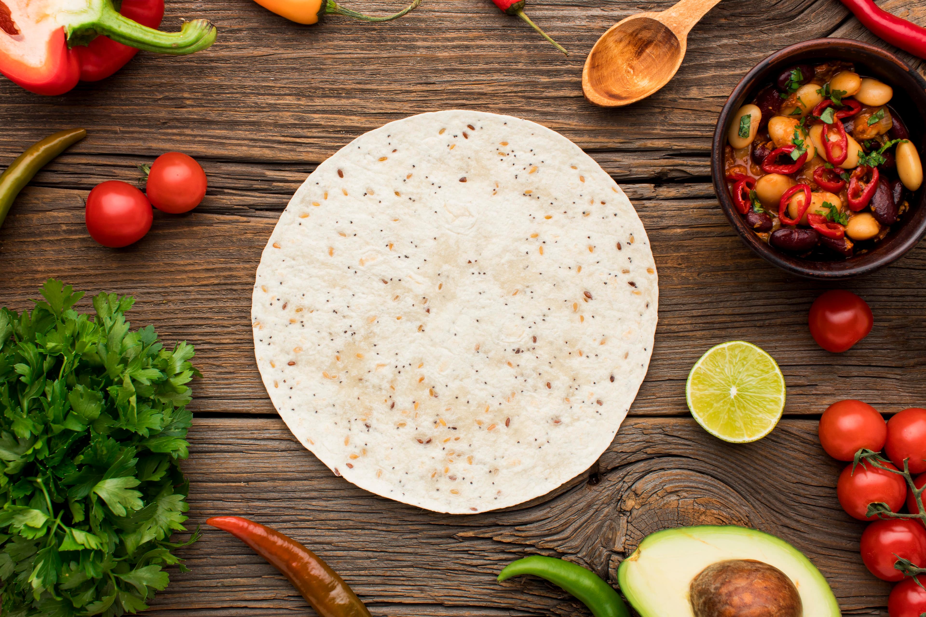 Tortilha de Trigo
